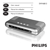 Philips SWV6813 Manual de usuario