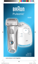 Braun 9585, Pulsonic Manual de usuario