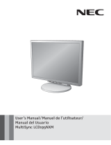 NEC LCD195NXM Manual de usuario