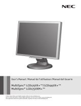 NEC LCD175VXM Manual de usuario