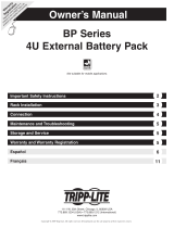 Tripp Lite BP Battery Packs El manual del propietario