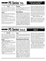Tripp Lite Waber PS Series Especificación