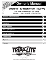 Tripp Lite SMART5000RT3U El manual del propietario
