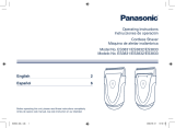 Panasonic ES3833S Instrucciones de operación