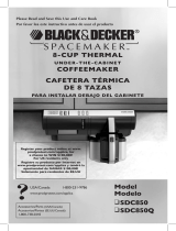 Black & Decker SDC850Q Manual de usuario