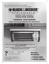 Black & Decker SpaceMaker Digital Toaster Oven Manual de usuario