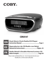 Coby CDRA147 Manual de usuario