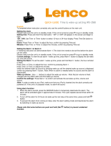 Lenco IDP-3500 El manual del propietario