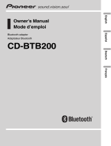 Pioneer CD-BTB20 Manual de usuario