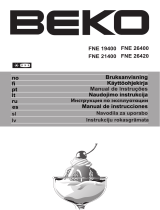 Beko FNE 21400 Manual de usuario