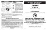 Lasko M12900 Manual de usuario