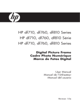 HP df710 Digital Picture Frame Manual de usuario