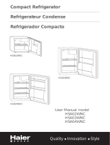 Haier HNSB02SS - 1.7cf Refrigerator SS Manual de usuario