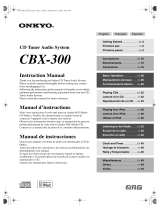 ONKYO CBX-300 Manual de usuario