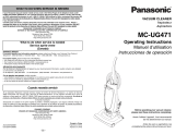 Panasonic MC-UG471 Manual de usuario