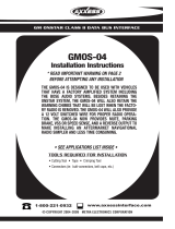Metra GMOS-04 Guía de instalación