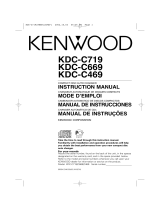 Kenwood KDC-C669 Manual de usuario