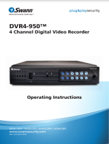 Swann DVR4-9*50 Instrucciones de operación
