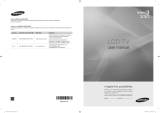 Samsung LN40A330 Manual de usuario