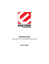 Encore ENKVM-USBB Guía del usuario