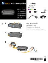 HP Deskjet 3000 Printer series - J310 Manual de usuario