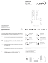 Mordaunt-Short Carnival 2 stand mount Guía de instalación