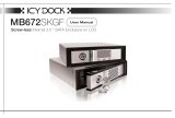 Icy Dock MB672SKGF-BB Manual de usuario