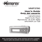 Memorex MMP3780 Manual de usuario