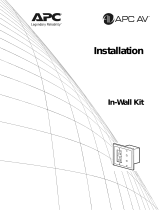 APC INWALLKIT-BLK Manual de usuario