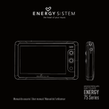 ENERGY SISTEM 7502 Manual de usuario