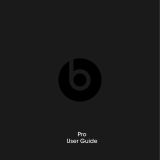 Beats by Dr. Dre PRO Manual de usuario