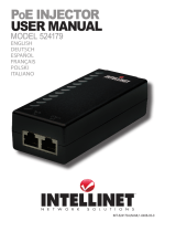 Intellinet PoE Injector Manual de usuario