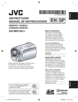 JVC GZ-MS120 Manual de usuario