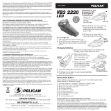 Pelican 2220 VB3 Flashlight Manual de usuario