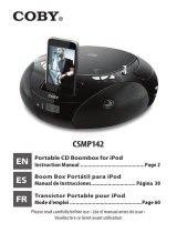Coby CSMP142BLK Manual de usuario
