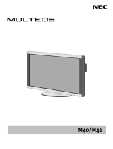 NEC M40B-AV Manual de usuario