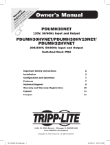 Tripp Lite PDUMH32HVNET El manual del propietario
