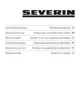SEVERIN KS 9883 - CAVE A VIN El manual del propietario