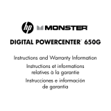 Monster Cable PowerCenter 650G Especificación