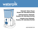 Waterpik WP-260 Manual de usuario