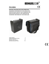 HQ Power Portable karaoke set Manual de usuario