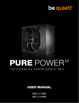 BE QUIET! Pure Power L7 730W Manual de usuario