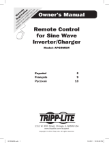Tripp Lite APSRMSW Manual de usuario