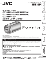 JVC GZ-HM450 Manual de usuario