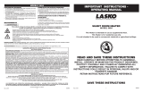 Lasko 5624 Manual de usuario