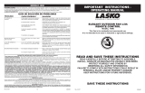Lasko 4006 Manual de usuario