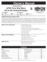 Tripp Lite PowerVerter APSX3024SW Manual de usuario