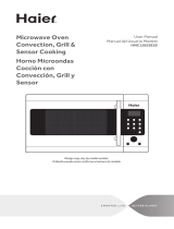 Haier 1.2 Cu. Ft. 1000W Manual de usuario
