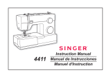 SINGER 4411 Manual de usuario
