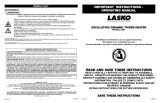 Lasko 5307 Manual de usuario
